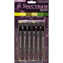 Set rotuladores Spectrum Noir - GREENS