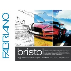 Block ilustración FABRIANO BRISTOL A4