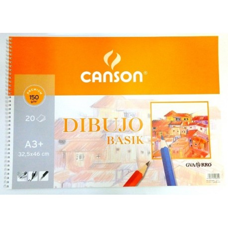 Bloc dibujo BASIK GUARRO CANSON A3