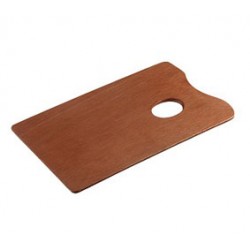 Paleta madera rectangular TALENS 25x35cm
