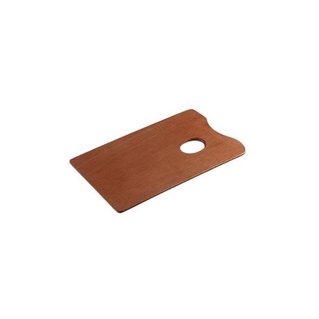 Paleta madera rectangular TALENS 29x37cm