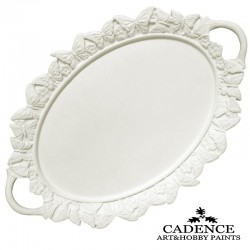 Bandeja ovalada mariposas CADANCE