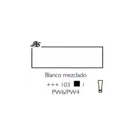 Óleo Rembrandt BLANCO MEZCLADO