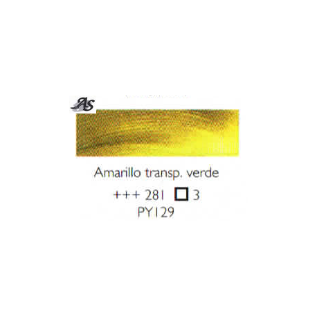 Óleo Rembrandt AMARILLO TRANSPARENTE VERDE
