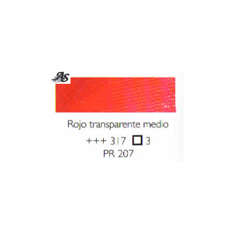 Óleo Rembrandt ROJO TRANSPARENTE MEDIO