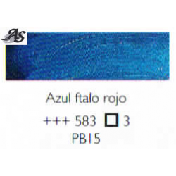 Óleo Rembrandt AZUL FTALO ROJO