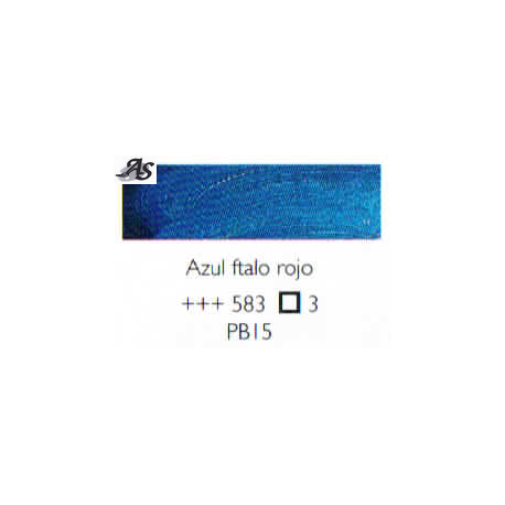Óleo Rembrandt AZUL FTALO ROJO