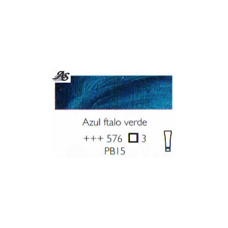 Óleo Rembrandt AZUL FTALO VERDE