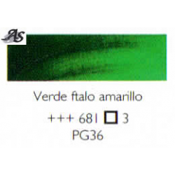 Óleo Rembrandt VERDE FTALO AMARILLO