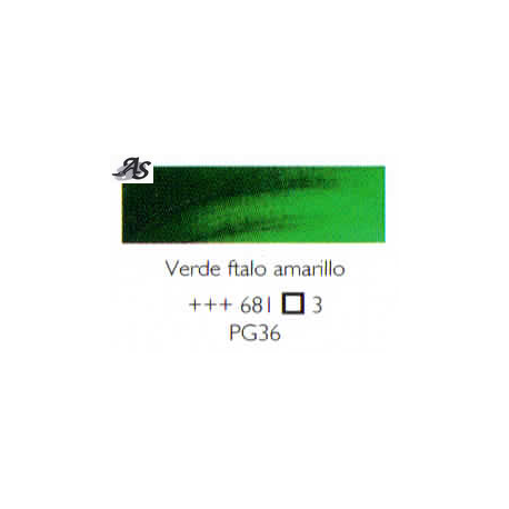 Óleo Rembrandt VERDE FTALO AMARILLO