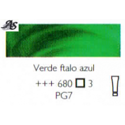 Óleo Rembrandt VERDE FTALO AZUL