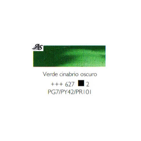 Óleo Rembrandt VERDE CINABRIO OSCURO