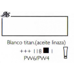Óleo Rembrandt BLANCO TITAN (aceite linaza)