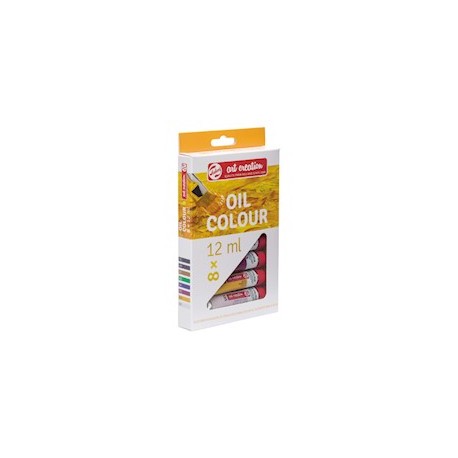 Caja óleo ART CREATION 8 tubos-12 ml