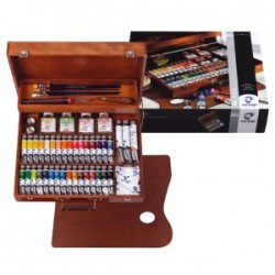Caja óleo VAN GOGH BASIC SUPERIOR 34 tubos