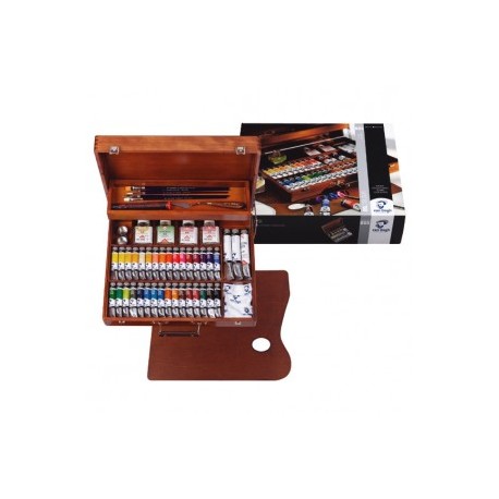 Caja óleo VAN GOGH BASIC SUPERIOR 34 tubos