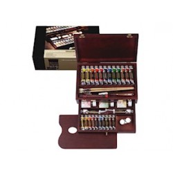 Caja óleo REMBRANDT MASTER 24 tubos