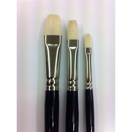 Pincel VAN GOGH PLANO CERDA BLANCA serie 210