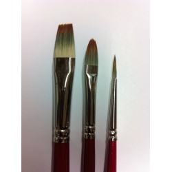 Set 3 pinceles VAN GOGH fibra Toray