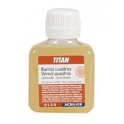 Barniz cuadros satinado TITAN
