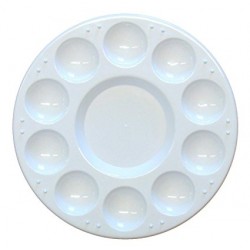 Paleta de plastico redonda TALENS