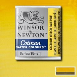 Acuarela Winsor&Newton COTMAN 1/2 Godet TONO AMARILLO DE CADMIO CLARO