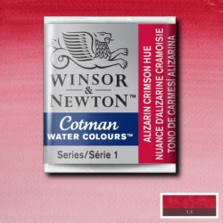 Acuarela Winsor&Newton COTMAN 1/2 Godet TONO DECARMESI ALIZARINA