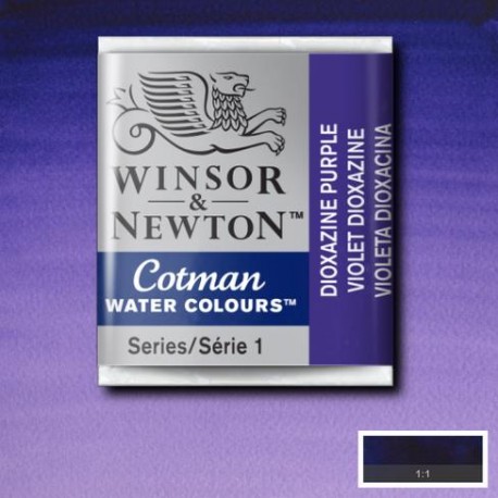 Acuarela Winsor&Newton COTMAN 1/2 Godet VIOLETA DIOXACINA