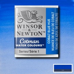 Acuarela Winsor&Newton COTMAN 1/2 Godet TONO DE AZUL DE COBALTO