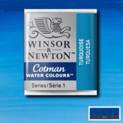 Acuarela Winsor&Newton COTMAN 1/2 Godet TURQUESA