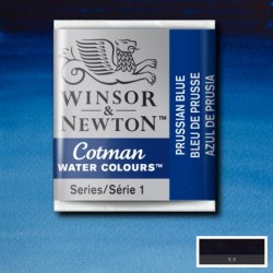 Acuarela Winsor&Newton COTMAN 1/2 Godet AZUL DE PRUSIA