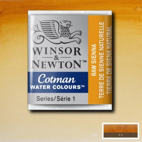 Acuarela Winsor&Newton COTMAN 1/2 Godet TIERRA SIENA NATURAL