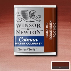 Acuarela Winsor&Newton COTMAN 1/2 Godet ROJO INDIO