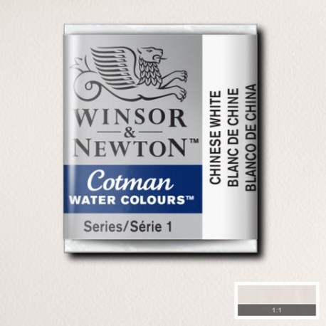 Acuarela Winsor&Newton COTMAN 1/2 Godet BLANCO DE CHINA
