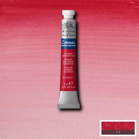 Acuarela Winsor&Newton COTMAN Tubo 8ml  TONO DE CARMESI ALIZARINA