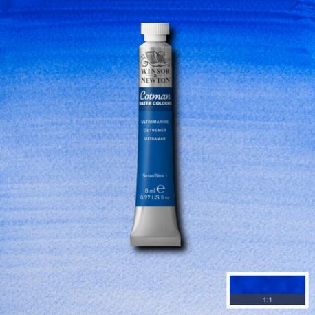 Acuarela Winsor&Newton COTMAN Tubo 8ml ULTRAMAR