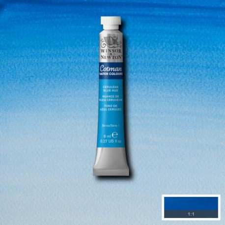 Acuarela Winsor&Newton COTMAN Tubo 8ml TONO DE AZUL CERULEO