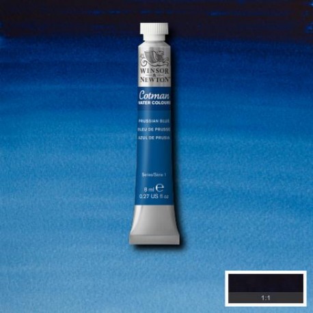 Acuarela Winsor&Newton COTMAN Tubo 8ml AZUL DE PRUSIA