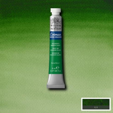 Acuarela Winsor&Newton COTMAN Tubo 8ml VERDE DE HOOKER CLARO