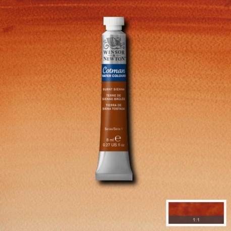 Acuarela Winsor&Newton COTMAN Tubo 8ml TIERRA SIENA TOSTADA