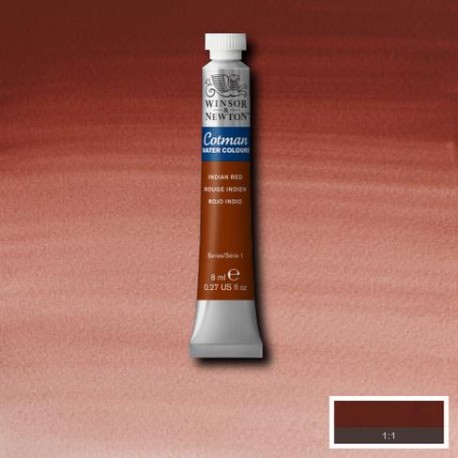 Acuarela Winsor&Newton COTMAN Tubo 8ml ROJO INDIO