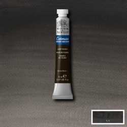 Acuarela Winsor&Newton COTMAN Tubo 8ml NEGRO HUMO