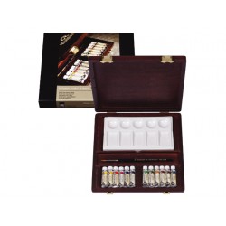 Caja acuarela REMBRANDT TRADITIONAL 12 tubos