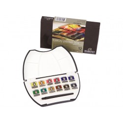 Caja acuarela viaje REMBRANDT 12 Godets