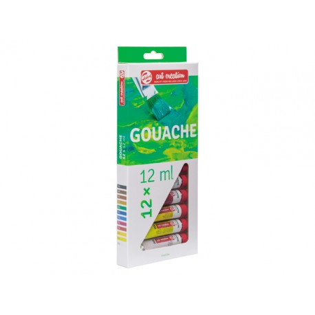 Caja tempera ART CREATION 12 tubos-12 ml