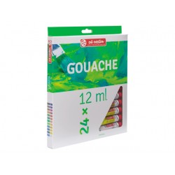 Caja tempera ART CREATION 24 tubos-12 ml