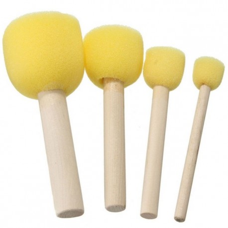Pinceles FOAM REDONDOS