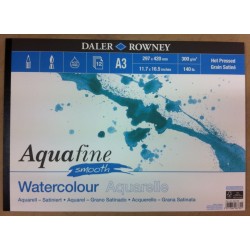 Bloc Acuarela AQUAFINE A3 grano GRUESO
