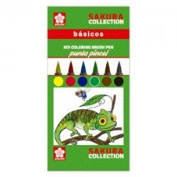 Set 6 rotuladores KOI COLORING BRUSH PEN