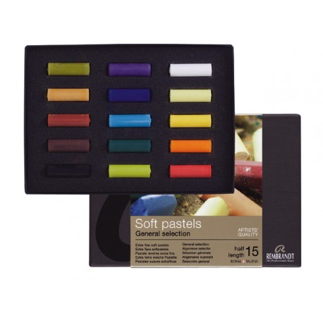 Caja de Pasteles Rembrandt 15 Medias
